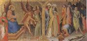 Lorenzo Monaco The Meeting between st James Major and Hermogenes (mk05) oil painting artist